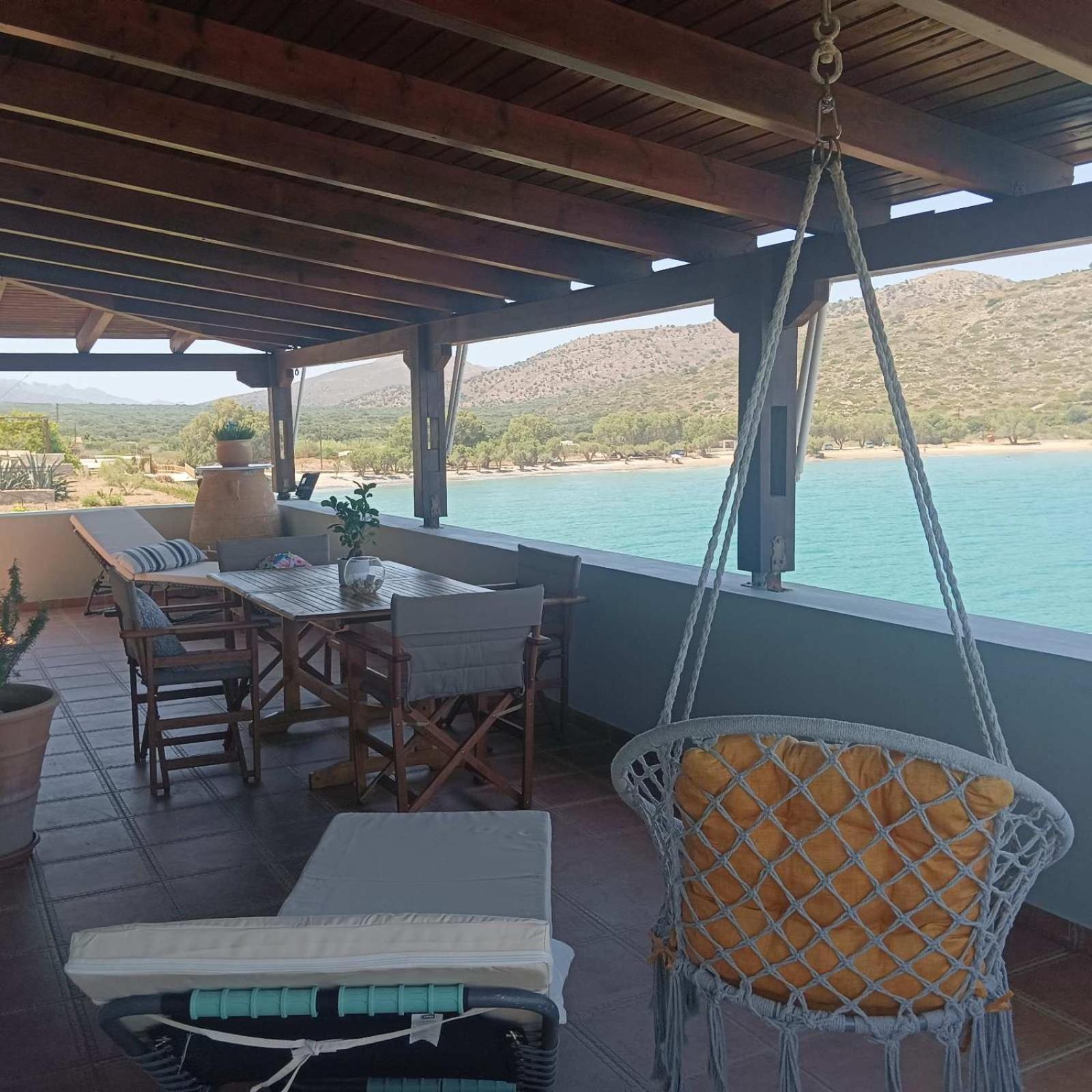 Tholos Alexandra'S Beachfront House Kavousi  Екстер'єр фото