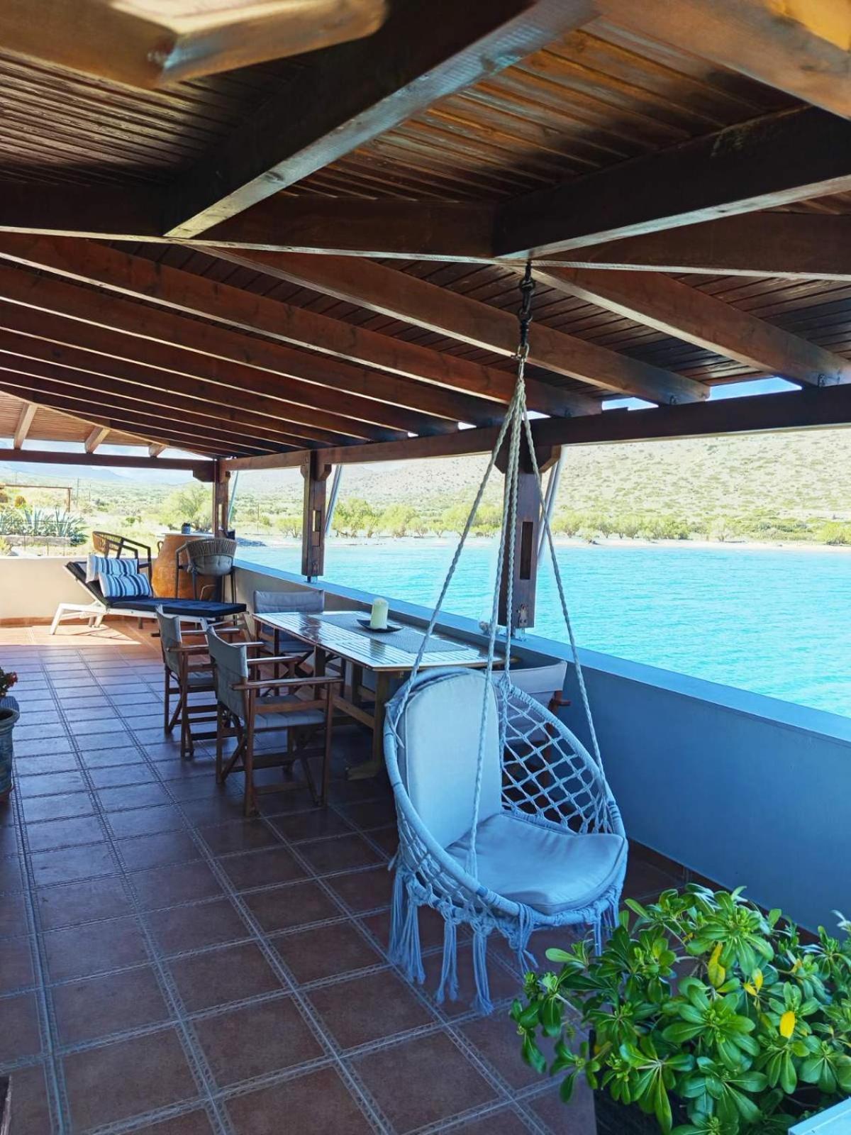 Tholos Alexandra'S Beachfront House Kavousi  Екстер'єр фото